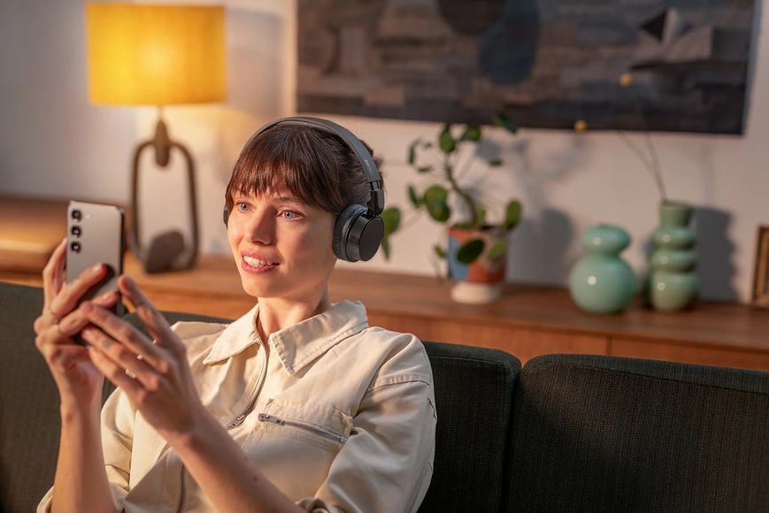 Навушники On-ear Philips TAH3209 BT 5.3, Wireless, Mic, Чорний 371304 фото