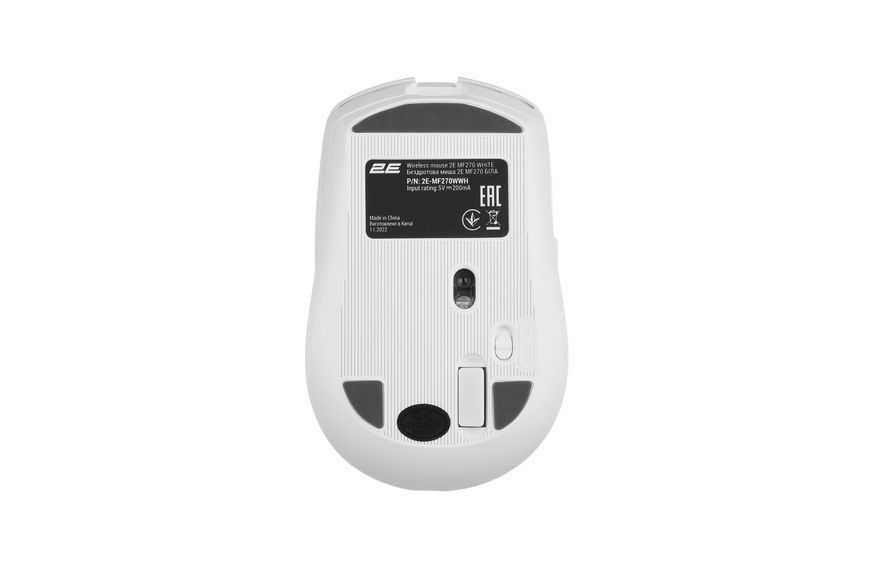 Миша 2E MF270 Rechargeable, White LED, WL, білий (2E-MF270WWH) 364023 фото