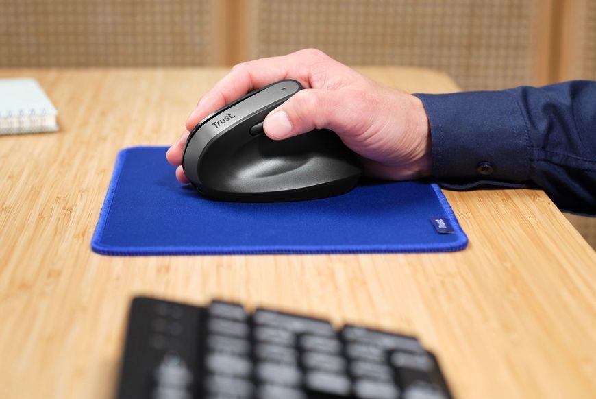 Миша Trust Bayo + Ergonomic, BT/WL/USB-A, чорний (25146_TRUST) 362742 фото