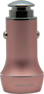 АЗП Rock Space Kotor 2xUSB 2.4A Rose Gold (RCC0109) 70602 фото