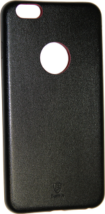Чохол-накладка iPhone 6-Plus Baseus Thin leather Case Black 60604 фото