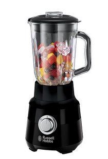 Блендер Russell Hobbs стаціонарний Matte Black 650Вт, чаша-1500мл, чорний (24722-56) 372775 фото