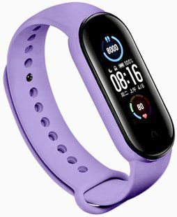 Ремінець для фітнес браслета Mi Band 7 Lilac 254515 фото