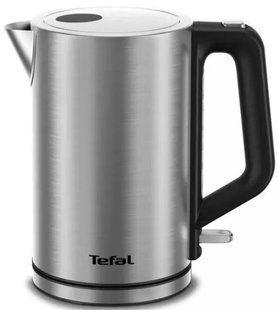 Електрочайник Tefal Bronx Electric 1.7л, нерж. сталь, сірий (KI513D10) 370994 фото