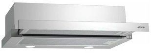 Витяжка Gorenje вбудовувана, 50см, 322м.куб/год, нерж (BHP523E10X) 375839 фото