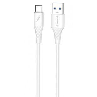 Кабель Proove GridLine USB to Type-C 3A (1m) white (CCGL15001202) 388076 фото