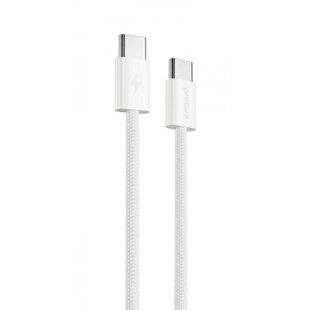 Кабель Proove Energy Streem Type-C to Type-C 60W (1m) (CCES60002202) White 286727 фото