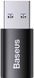 Адаптер Baseus Ingenuity Series Mini OTG Adaptor USB 3.1 To Type-C (ZJJQ000101) Black 260604 фото 2