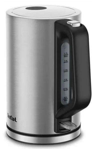 Електрочайник Tefal Bronx Electric 1.7л, нерж. сталь, сірий (KI513D10) 370994 фото
