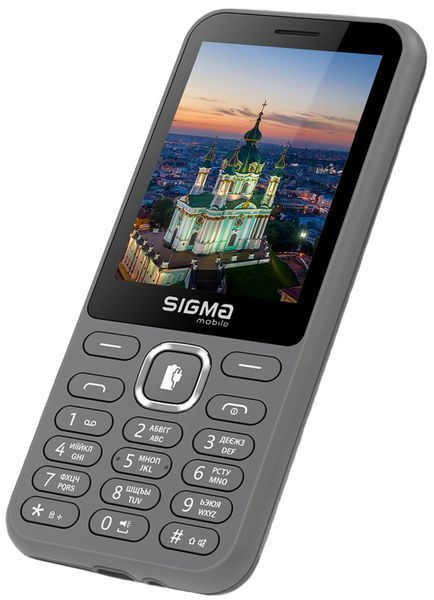 Телефон Sigma Mobile X-Style 31 Type-C Power Grey 262583 фото