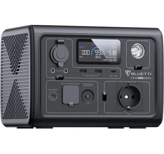 Зарядна станція Bluetti EB3A 600W/268WH EU 260606 фото