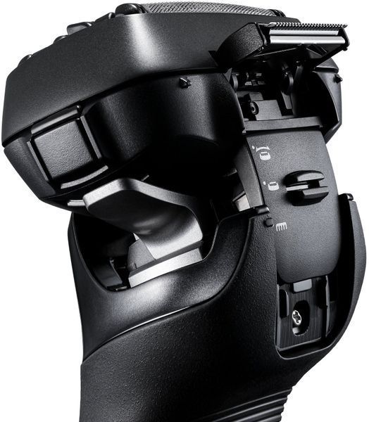 Бритва електр. Panasonic сіткова, 14000 об/хв, бритв.головок-6, Li-Ion, сух.+волог., тример, чорний (ES-LS6A-K820) 366457 фото