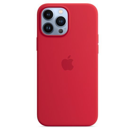 Чохол-накладка iPhone 13 Pro Max Apple AAA Silicone Case Red 240325 фото