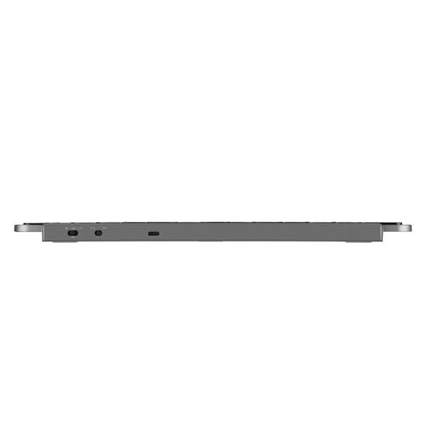 Клавіатура мембрана Keychron B1 Pro, USB/WL/BT, space gray (B1P-K1-UA) 366248 фото