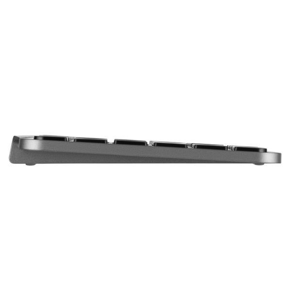 Клавіатура мембрана Keychron B1 Pro, USB/WL/BT, space gray (B1P-K1-UA) 366248 фото