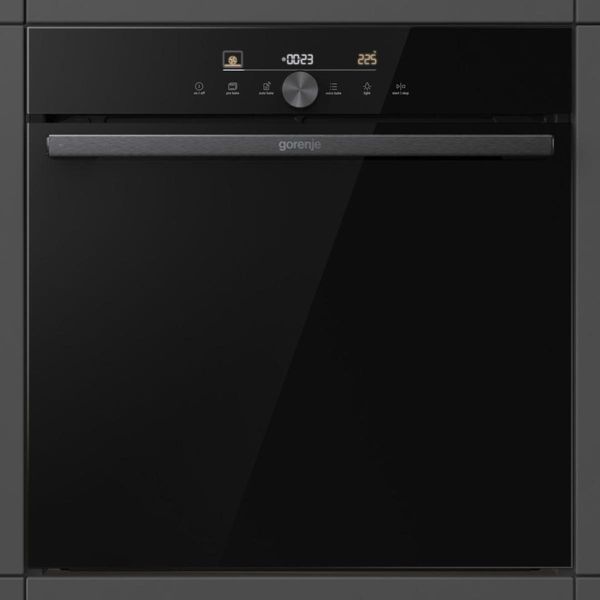Духова шафа Gorenje електрична, 77л, A+, пара, дисплей, IconTouch, чорний (BOS6747A05DG) 366589 фото