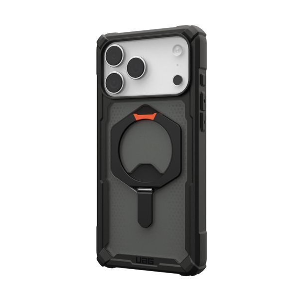 Чохол UAG для iPhone 17 Pro Max, Plasma XTE MagSafe, Clear/Titanium (114528114G36) 406705 фото