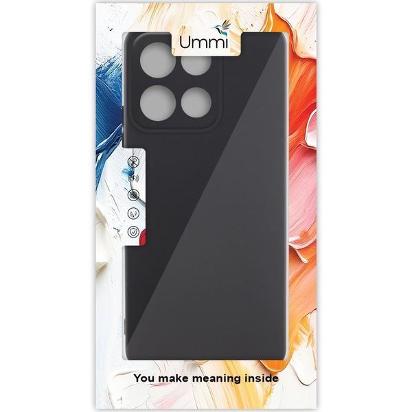 Чохол Silicone Cover Ummi Lakshmi Full Camera (AA) для Motorola Moto G15 4G Чорний / Black 399378 фото