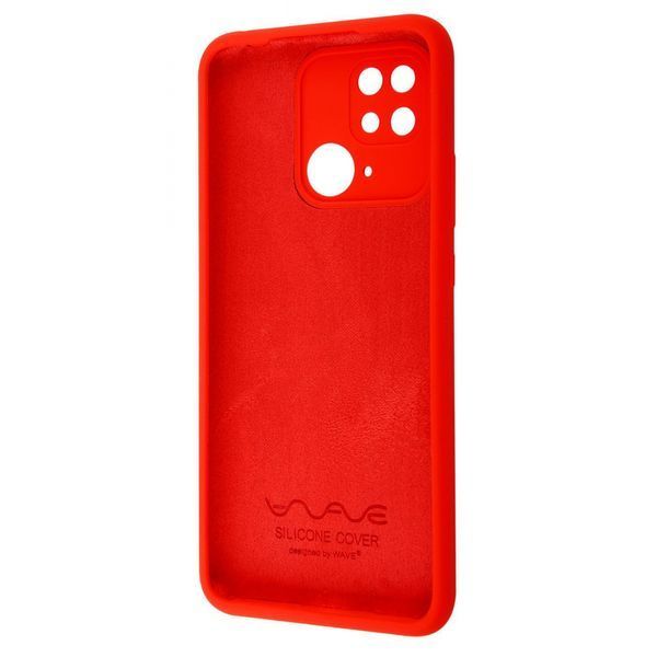 Чохол WAVE Full Silicone Cover Xiaomi Redmi 10C red 332107 фото