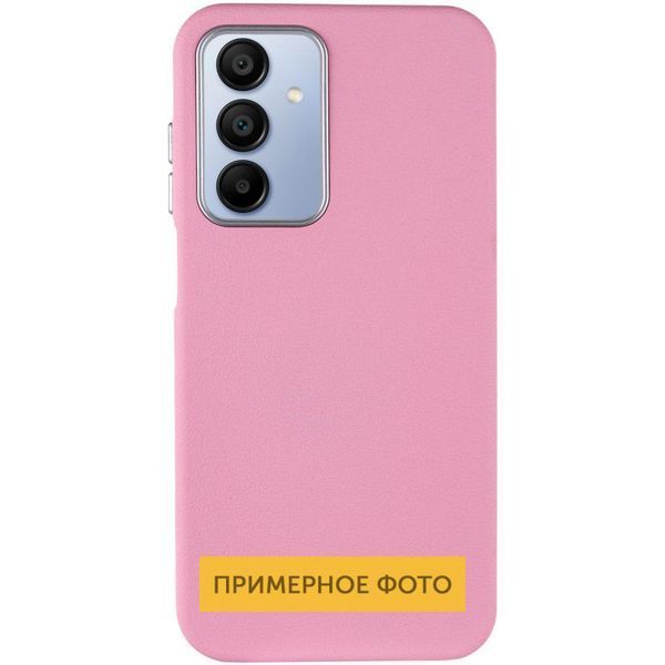 Шкіряний чохол Leather Case Metal Buttons для Samsung Galaxy S24 Ultra Light Pink 341442 фото