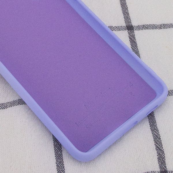 Чехол Silicone Cover Full without Logo (A) для Xiaomi Poco X3 NFC / Poco X3 Pro Сиреневый / Dasheen 205253 фото
