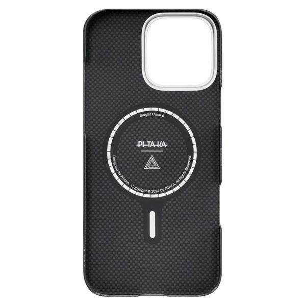 Чохол-накладка iPhone 16 Pro Max Pitaka Tactile Woven Case Re-TROS Rebuilding (KI1601RTRP) 377961 фото