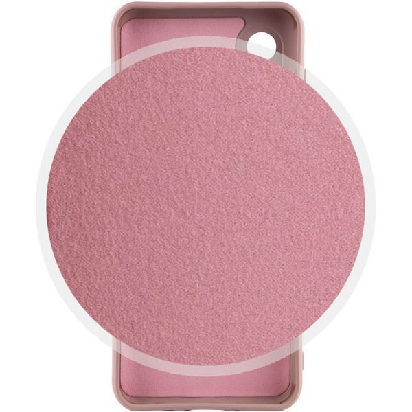 Чохол Silicone Cover Lakshmi Full Camera (A) для Samsung Galaxy S21 Ultra Рожевий / Pink Sand 273222 фото