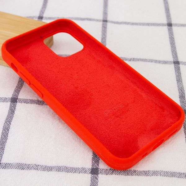 Чохол Silicone Case Full Protective (AA) для Apple iPhone 15 (6.1") Червоний / Red 276379 фото