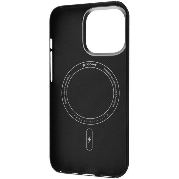 Чохол Proove Carbon Slim with Magnetic Ring iPhone 14 Pro Max nightfall (PCCSIP14PM51) 389184 фото