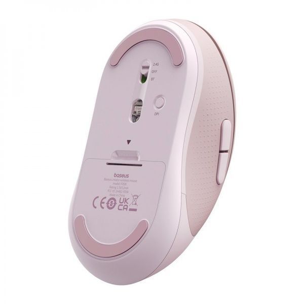 Бездротова Комп'ютерна Миша Baseus F02 Ergonomic Wireless Mouse (without Battery) (B01055505111-01) black 334620 фото