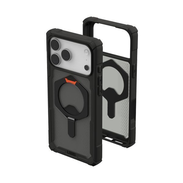 Чохол UAG для iPhone 17 Pro Max, Plasma XTE MagSafe, Clear/Titanium (114528114G36) 406705 фото