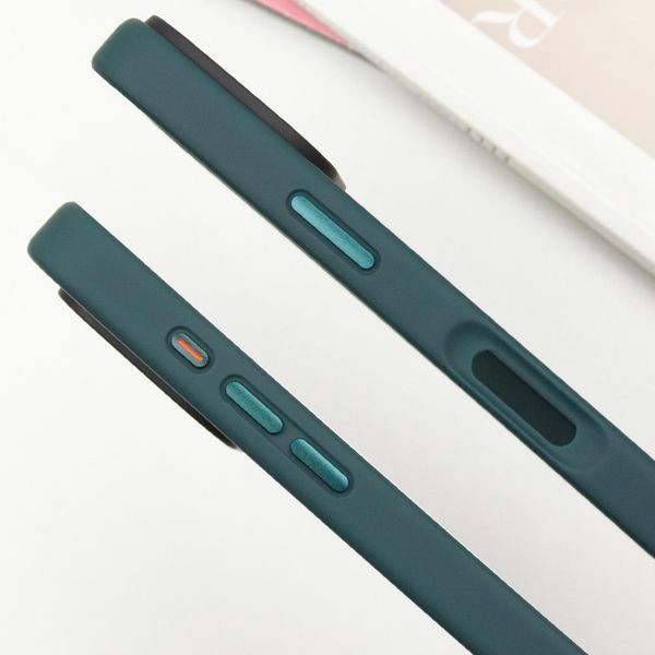 TPU+PC чохол Metal Buttons для Apple iPhone 16 Pro Max (6.9") Зелений 318272 фото
