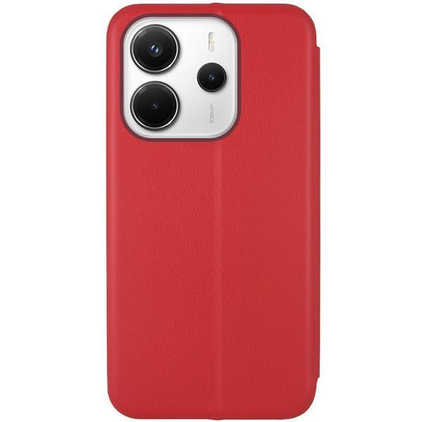 Шкіряний чохол-книжка Classy для Xiaomi Redmi Note 14 4G (Int. version) Червоний 356653 фото