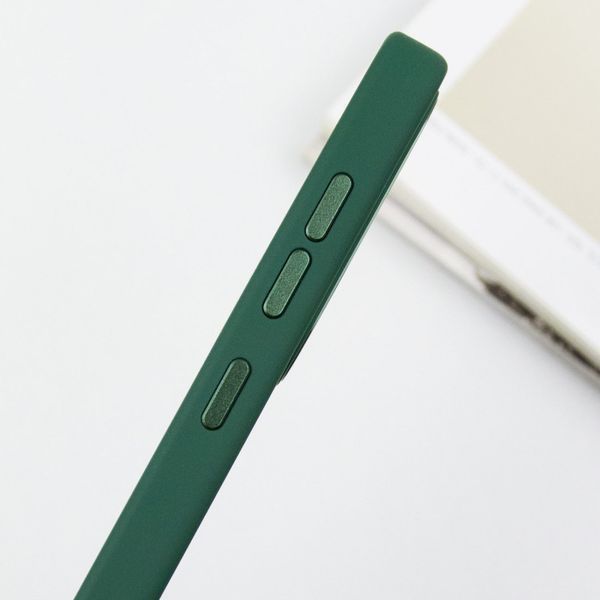 TPU чохол Bonbon Metal Style для Samsung Galaxy S24+ Зелений / Pine green 284996 фото