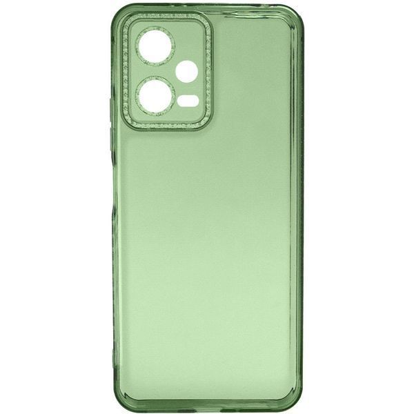 Чохол TPU Starfall Clear для Xiaomi Poco X5 5G / Redmi Note 12 5G Зелений 275188 фото