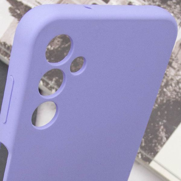 Чохол Silicone Cover Lakshmi Full Camera (AAA) для Samsung Galaxy A25 5G Бузковий / Dasheen 316586 фото