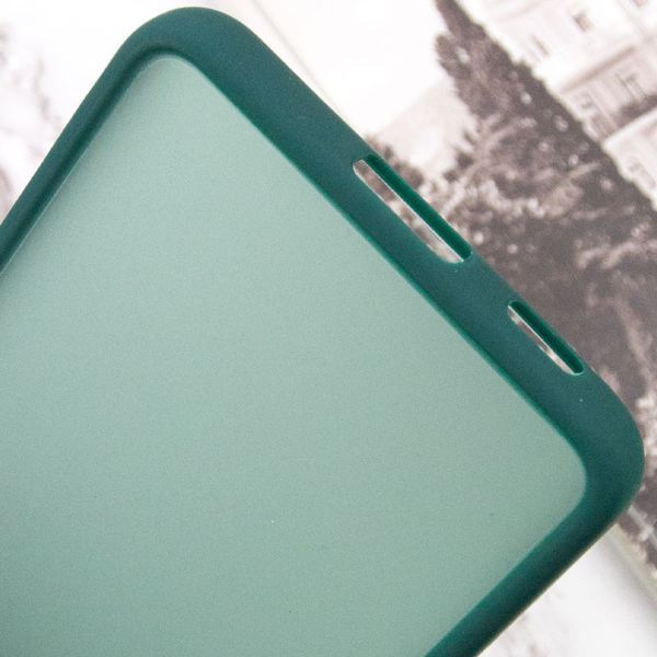 Чохол TPU+PC Lyon Frosted для Samsung Galaxy S21 FE Green 273535 фото