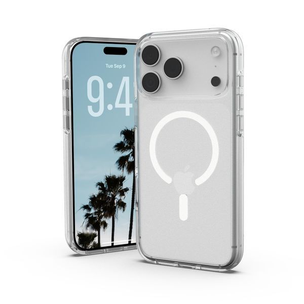 Чохол UAG для iPhone 17 Pro Max, Scout Clear MagSafe (114557114341) Ice/White 395518 фото