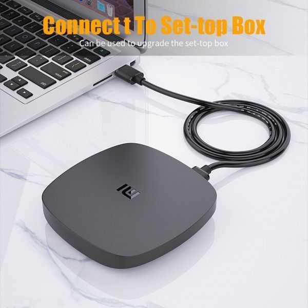 Кабель ESSAGER USB Extension Cable USB 2.0 Male to Male 5Gbps speed 0.5M (EXCAA2-YTB01) 315324 фото