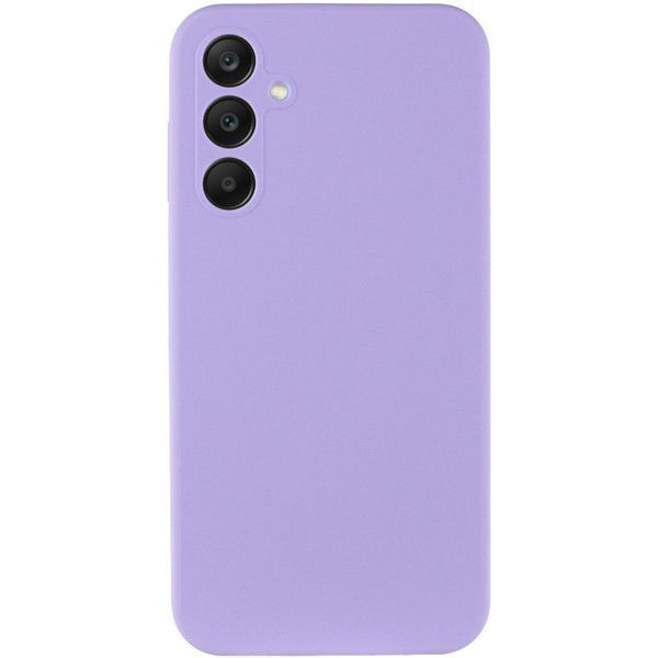 Чохол Silicone Cover Lakshmi Full Camera (AAA) для Samsung Galaxy A56 5G Бузковий / Dasheen 342139 фото