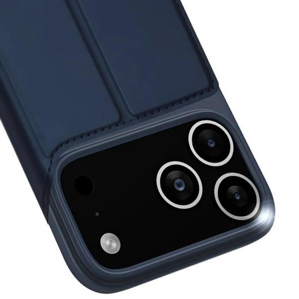 Чохол-книжка Dux Ducis з кишенею для візиток для Apple iPhone 17 Pro Max (6.9") Синій 393988 фото