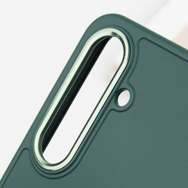 TPU чохол Bonbon Metal Style для Samsung Galaxy S24+ Зелений / Pine green 284996 фото