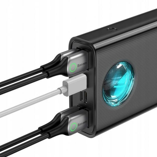 Портативна батарея Baseus 30000mAh Amblight Quick Charge 65W 30000mAh (PPLG-A01) Black 249169 фото