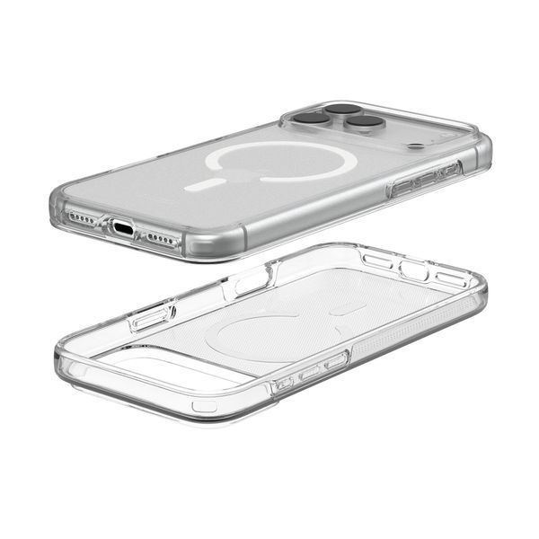 Чохол UAG для iPhone 17 Pro Max, Scout Clear MagSafe (114557114341) Ice/White 395518 фото