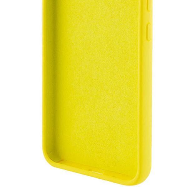 Чохол TPU GETMAN Liquid Silk Full Camera для Xiaomi Redmi Note 12S Жовтий / Flash 354348 фото