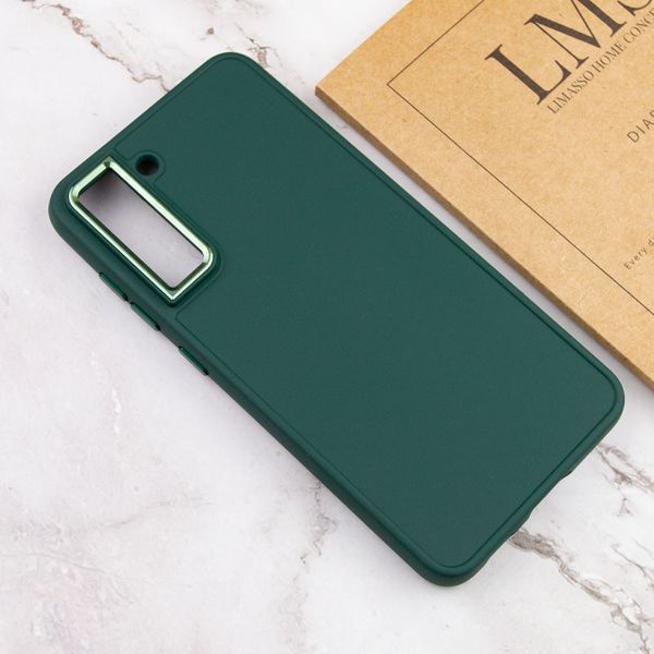 TPU чохол Bonbon Metal Style для Samsung Galaxy S24+ Зелений / Pine green 284996 фото