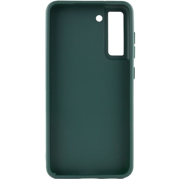 TPU чохол Bonbon Metal Style для Samsung Galaxy S24+ Зелений / Pine green 284996 фото