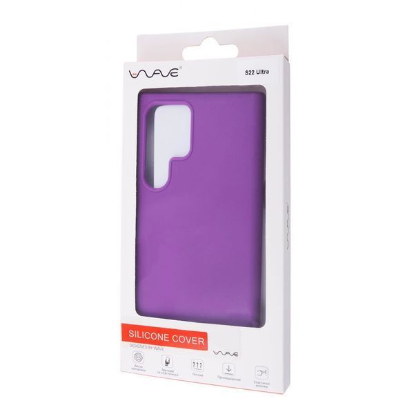Чохол WAVE Full Silicone Cover Samsung Galaxy S22 Ultra cyprus green 331893 фото