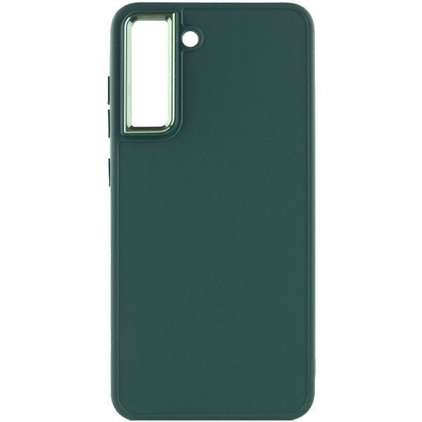 TPU чохол Bonbon Metal Style для Samsung Galaxy S24+ Зелений / Pine green 284996 фото