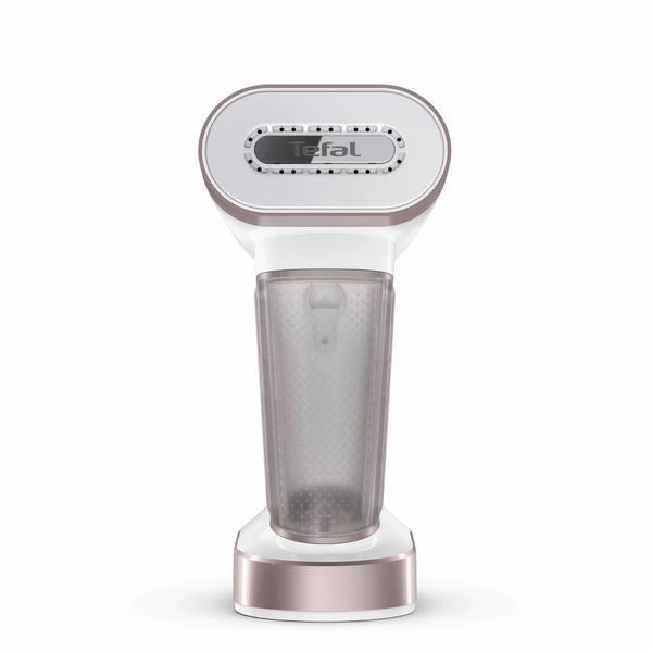 Відпарювач Tefal компактний Pure Force 2в1, 1800Вт, 180мл, постійна пара - 35гр, керам. підошва, білий (DT8720E0) 374360 фото
